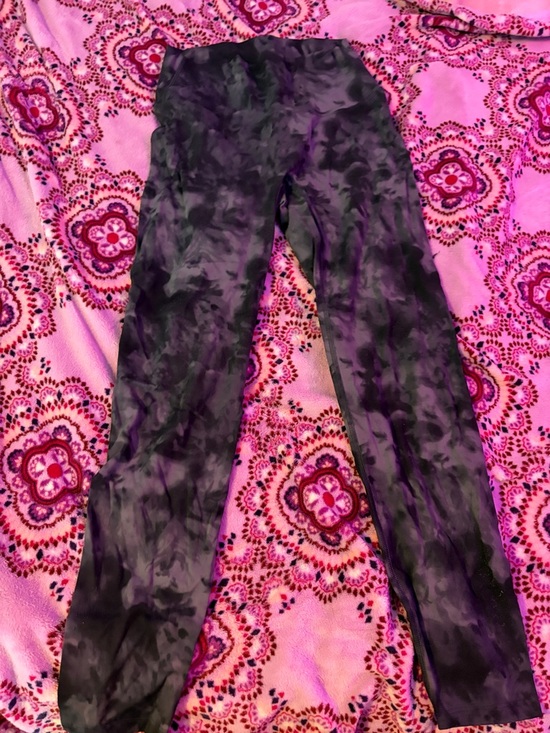 Pants - Black and white Tie-Dye Leggings